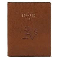 Fossil Brown Athletics Travel RFID Passport Case