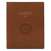 Fossil Brown Seattle Mariners Travel RFID Passport Case