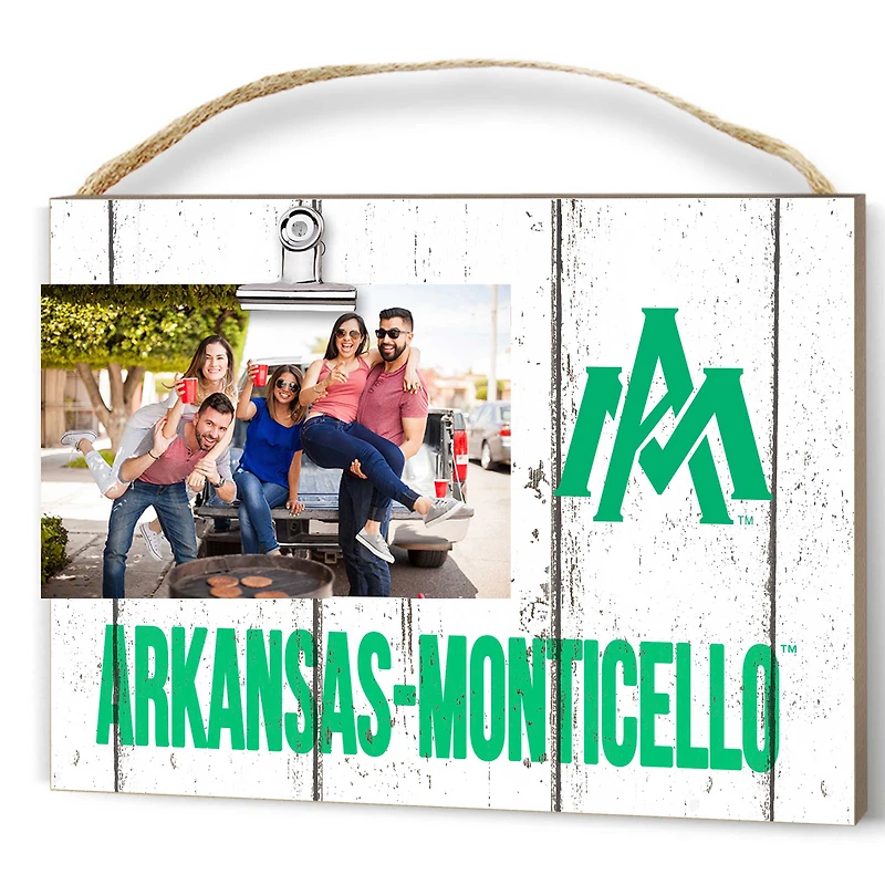 Arkansas-Monticello Boll Weevils 8" x 10" Weathered Clip It Frame