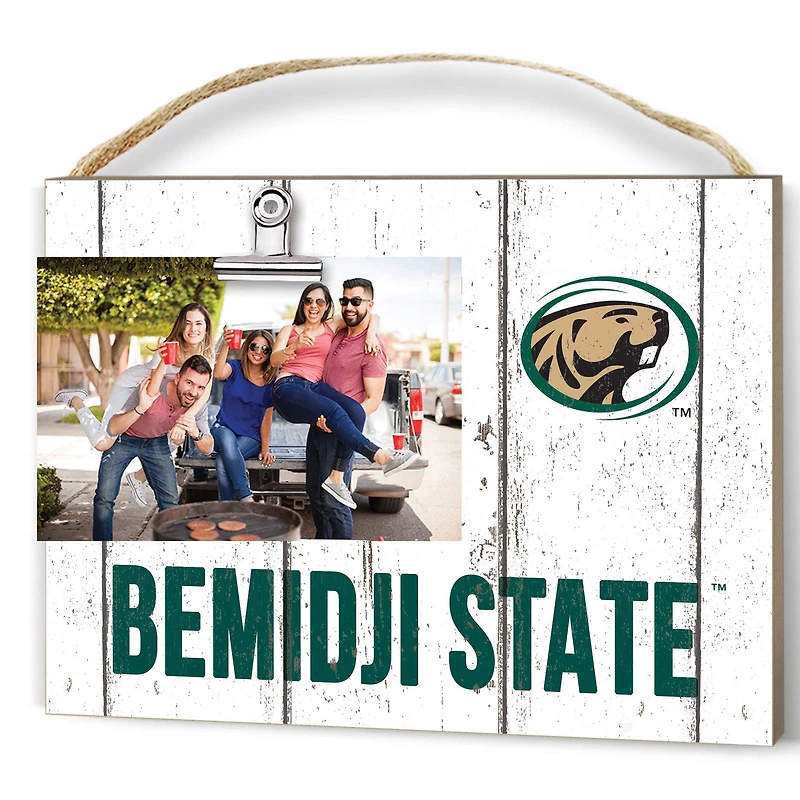 Bemidji State Beavers 8" x 10" Weathered Clip It Frame