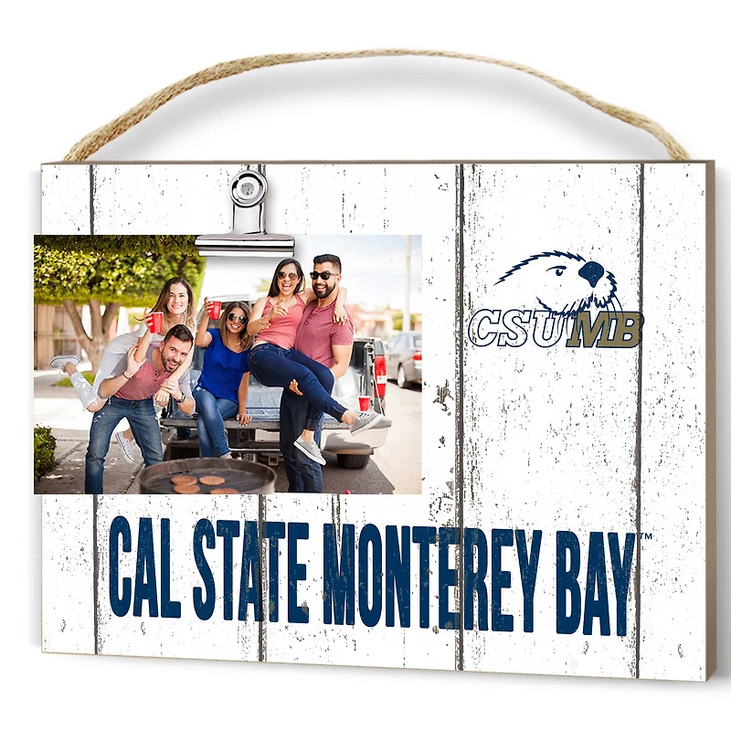 Cal State Monterey Bay Otters 8" x 10" Weathered Clip It Frame