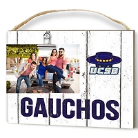 UC Santa Barbara Gauchos 8" x 10" Weathered Clip It Frame