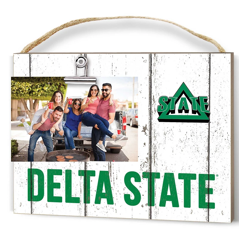 Delta State Statesmen 8" x 10" Weathered Clip It Frame