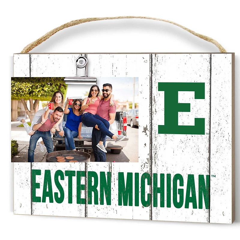 Eastern Michigan Eagles 8" x 10" Weathered Clip It Frame
