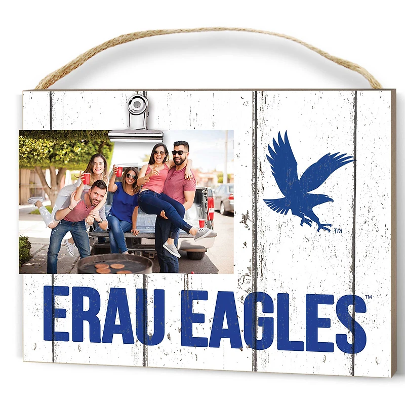 Embry-Riddle Eagles 8" x 10" Weathered Clip It Frame
