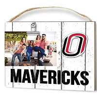 Nebraska Omaha Mavericks 8" x 10" Weathered Clip It Frame
