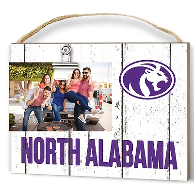 North Alabama Lions 8" x 10" Weathered Clip It Frame