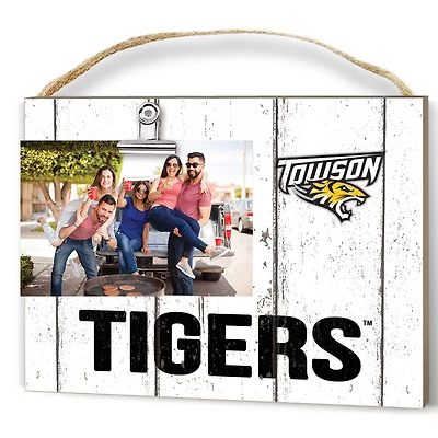 Towson Tigers 8" x 10" Weathered Clip It Frame