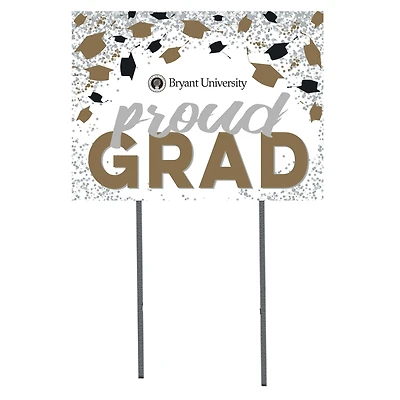 Bryant Bulldogs 18" x 24" Grad Hats Yard Sign