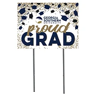 Georgia Southern Eagles 18" x 24" Grad Hats Yard Sign