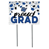 Grand Valley State Lakers 18" x 24" Grad Hats Yard Sign
