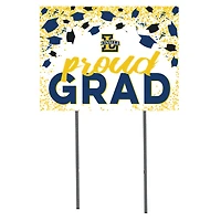 La Salle Explorers 18" x 24" Grad Hats Yard Sign