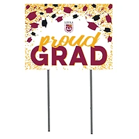 Loyola Chicago Ramblers 18" x 24" Grad Hats Yard Sign