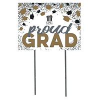 University of North Carolina at Pembroke Braves 18" x 24" Grad Hats Yard Sign