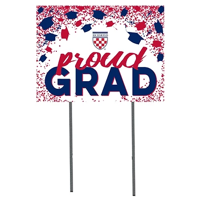 Richmond Spiders 18" x 24" Grad Hats Yard Sign