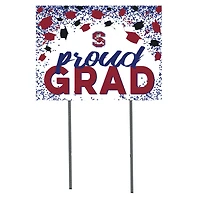 South Carolina State Bulldogs 18" x 24" Grad Hats Yard Sign