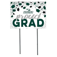 Wagner College Seahawks 18" x 24" Grad Hats Yard Sign