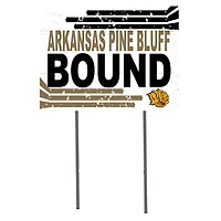 Arkansas Pine Bluff Golden Lions 18" x 24" Team Yard Sign