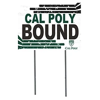 Cal Poly Mustangs 18" x 24" Team Yard Sign