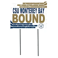 Cal State Monterey Bay Otters 18" x 24" Team Yard Sign