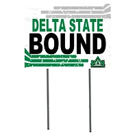 Delta State Statesmen 18" x 24" Team Yard Sign