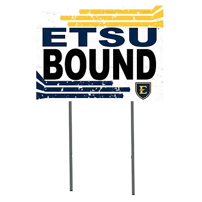ETSU Buccaneers 18" x 24" Team Yard Sign