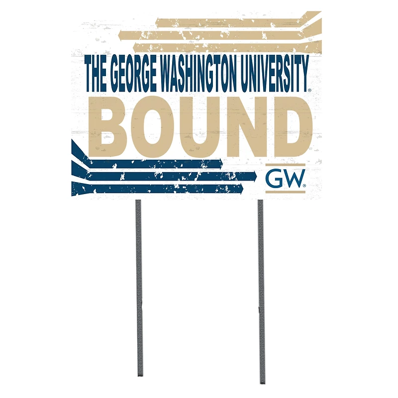 George Washington University 18" x 24" Team Yard Sign