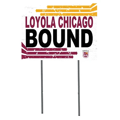 Loyola Chicago Ramblers 18" x 24" Team Yard Sign