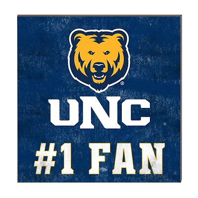 Northern Colorado Bears 10" x 10" #1 Fan Plaque