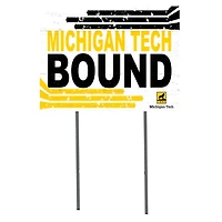 Michigan Tech Huskies 18" x 24" Team Yard Sign