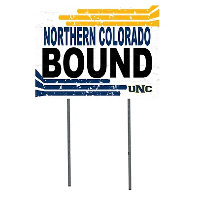 Northern Colorado Bears 18" x 24" Team Yard Sign
