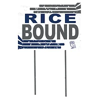 Rice Owls 18" x 24" Team Yard Sign