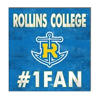 Rollins College Tars 10" x 10" #1 Fan Plaque