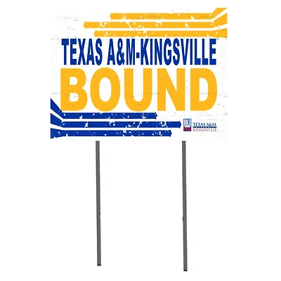 Texas A&M Kingsville Javelinas 18" x 24" Team Yard Sign