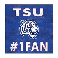 Tennessee State Tigers 10" x 10" #1 Fan Plaque