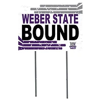 Weber State Wildcats 18" x 24" Team Yard Sign