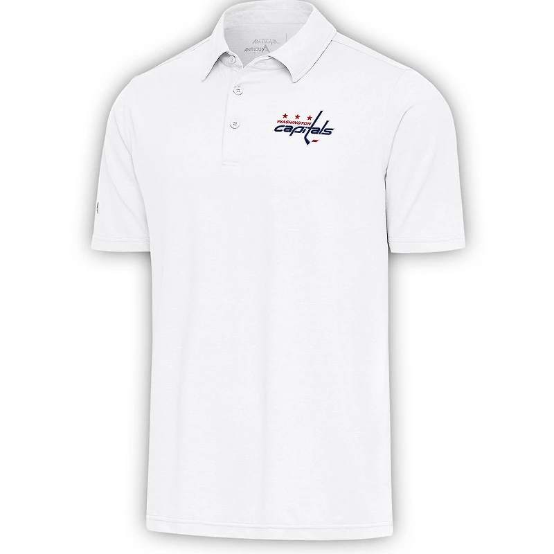 Men's Antigua  White Washington Capitals Par Polo