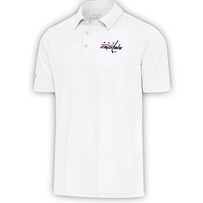 Men's Antigua  White Washington Capitals Par Polo