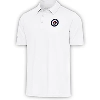 Men's Antigua  White Winnipeg Jets Par Polo