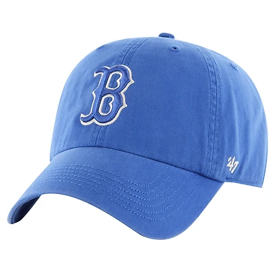 Men's '47 Blue Boston Red Sox Classic Franchise Fitted Hat
