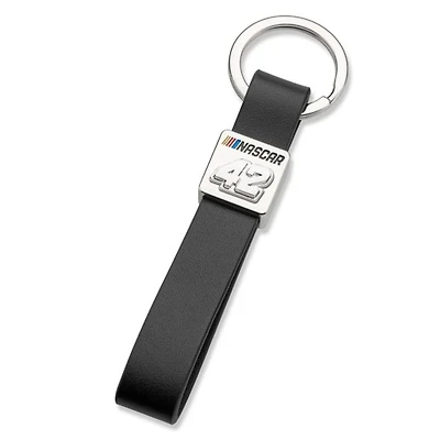 Noah Gragson Leather Rivet Key Ring