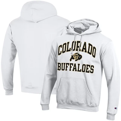 Men's Champion  White Colorado Buffaloes High Motor Pullover Hoodie