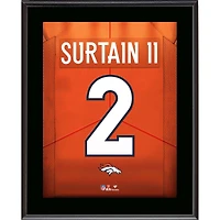 Patrick Surtain II Denver Broncos 10.5" x 13" Jersey Number Sublimated Player Plaque