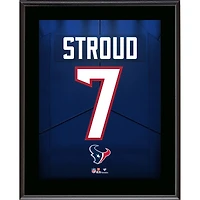 C.J. Stroud Houston Texans 10.5" x 13" Jersey Number Sublimated Player Plaque