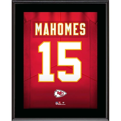 Patrick Mahomes Kansas City Chiefs 10.5" x 13" Jersey Number Sublimated Player Plaque