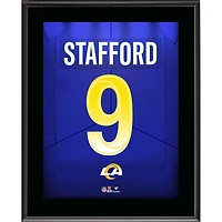 Matthew Stafford Los Angeles Rams 10.5" x 13" Jersey Number Sublimated Player Plaque