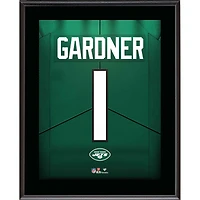 Ahmad Sauce Gardner New York Jets 10.5" x 13" Jersey Number Sublimated Player Plaque