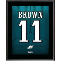 A.J. Brown Philadelphia Eagles 10.5" x 13" Jersey Number Sublimated Player Plaque