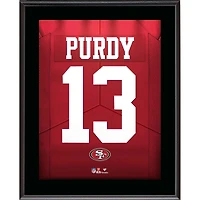 Brock Purdy San Francisco 49ers 10.5" x 13" Jersey Number Sublimated Player Plaque