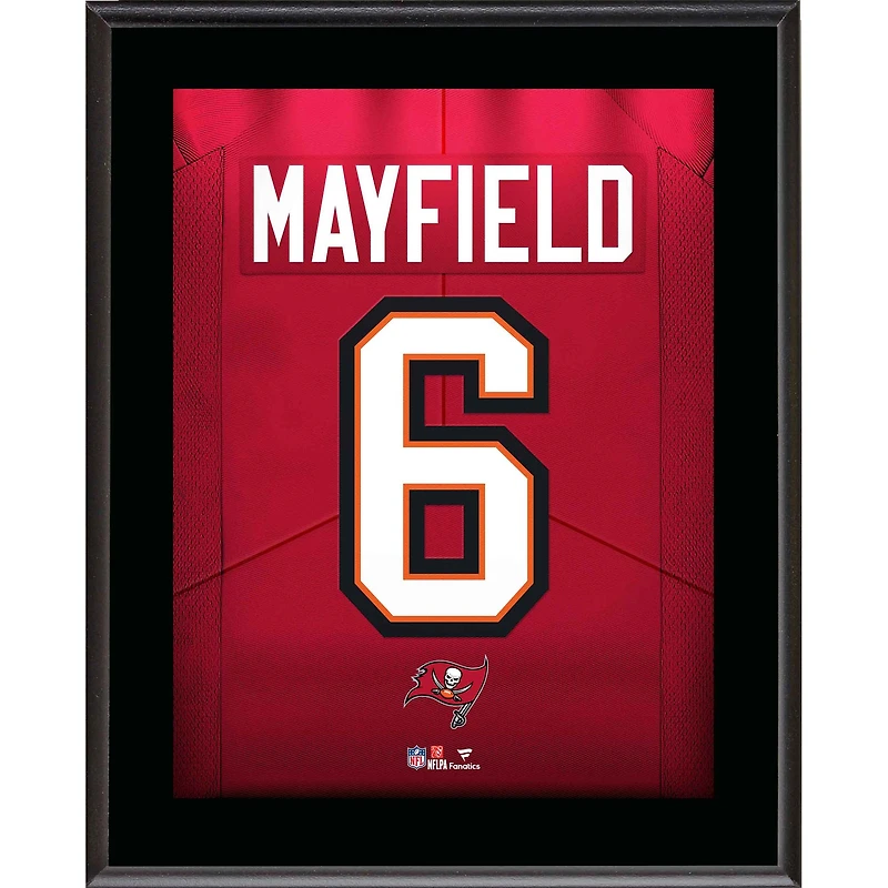 Baker Mayfield Tampa Bay Buccaneers 10.5" x 13" Jersey Number Sublimated Player Plaque
